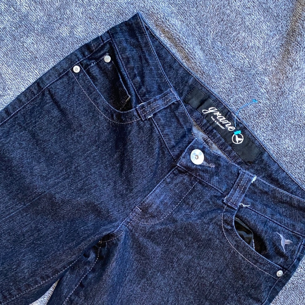 YMI Midnight black Wide Leg Jeans - Picture 7 of 11